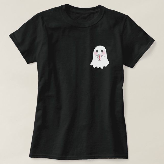 Camiseta fantasma (Frente do Design)
