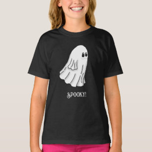 Camiseta Fantasma Assustador e Bonito