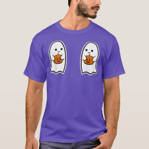 Camiseta Fantasma Bonita Dizendo Boo Ghost Halloween Figuru