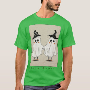 Camiseta Fantasma Bonita do Halloween