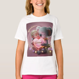 Camiseta Fantasma bonito com abóbora e lua