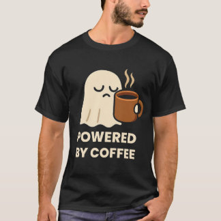 Camiseta Fantasma Bonito com Sono com Café