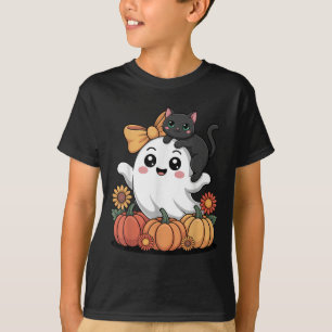 Camiseta Fantasma Bonito E Correspondência Familiar De Abób