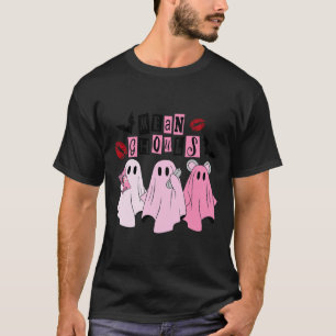 Camiseta Fantasma Bonito Significa Ghouls Divertidos Festa