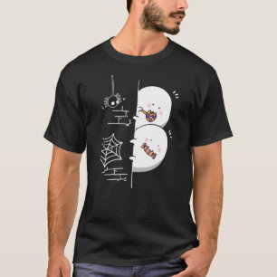 Camiseta Fantasma Boo Carnaval de Halloween Aniversário Men