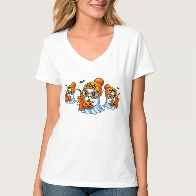 Camiseta Fantasma Boujee Fofo (Frente)
