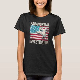 Camiseta Fantasma Caça Paranormal Investigador 4