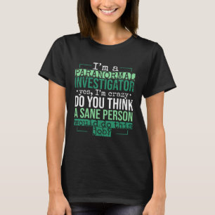 Camiseta Fantasma Caça Paranormal para Amantes Spooky
