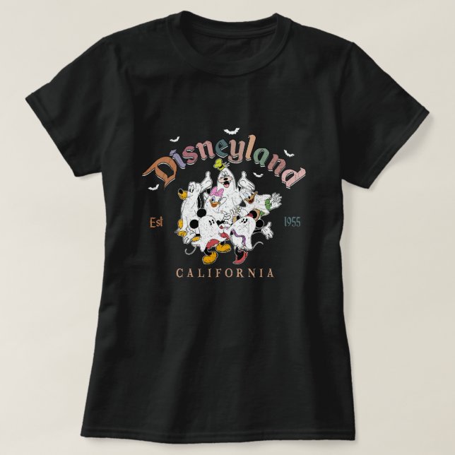 Camiseta fantasma da california disneyland (Frente do Design)