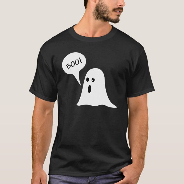 Camiseta Fantasma de Boo Bonito (Frente)