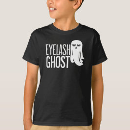 Camiseta Fantasma de Cílios de Halloween