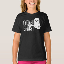 Camiseta Fantasma de Cílios de Halloween