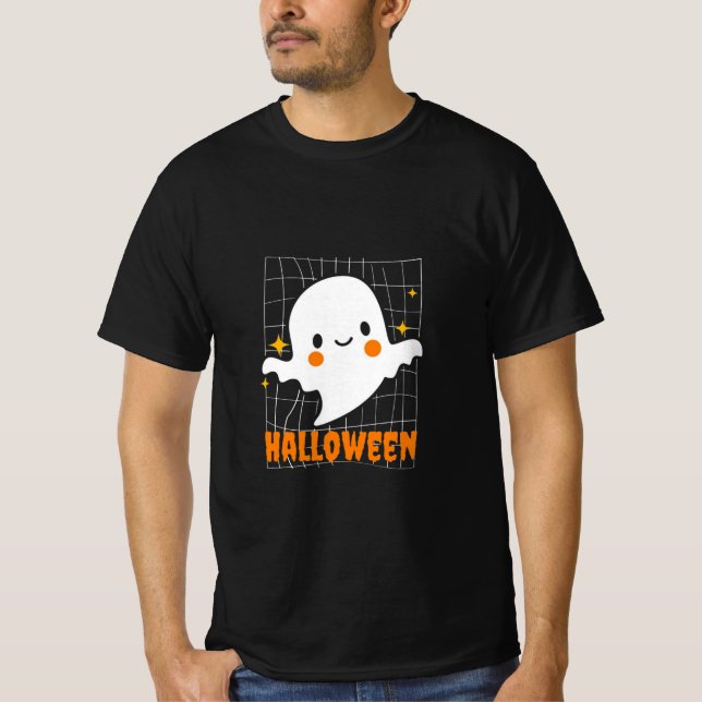 Camiseta Fantasma de Halloween (Frente)