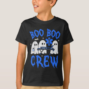 Camiseta Fantasma de Halloween Ems Emt Paramédico Engraçado