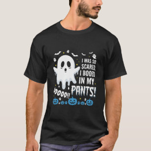 Camiseta Fantasma de Halloween Eu Xinguei Meu Design de Cal