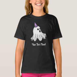Camiseta Fantasma de Halloween Fofo e Assustador