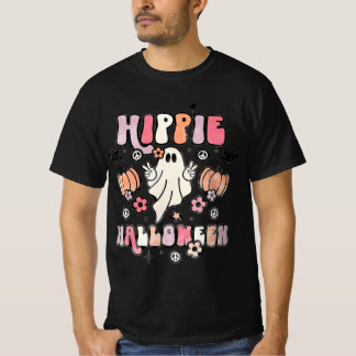 Camiseta Fantasma de Halloween Hippie s s Fantasia Groovy A