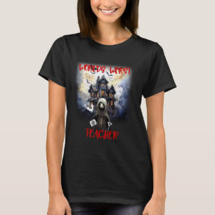 Camiseta Fantasma de Halloween Sátira Divertida Assustadora