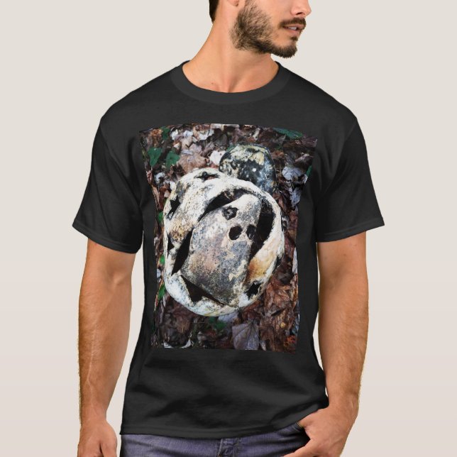 Camiseta Fantasma de um Jack-o-Lanterna (Frente)