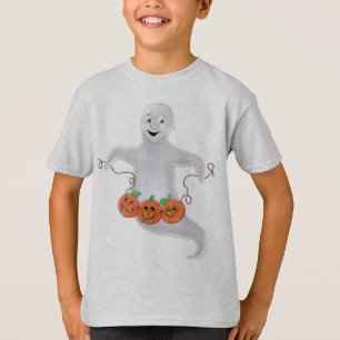 Camiseta Fantasma do Dia das Bruxas