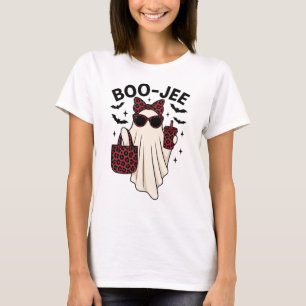 Camiseta Fantasma do Dia de as Bruxas engraçado de Boo-Jee 