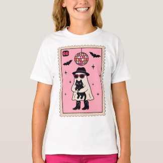 Camiseta Fantasma do Disco Retroativo com Carimbo de Dia da