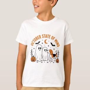 Camiseta Fantasma do Estado de Espírito de Outubro