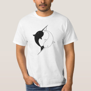Camiseta Fantasma e Ninja Narwhals