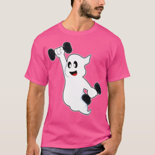 Camiseta Fantasma em Fortaleza com Dumbbells