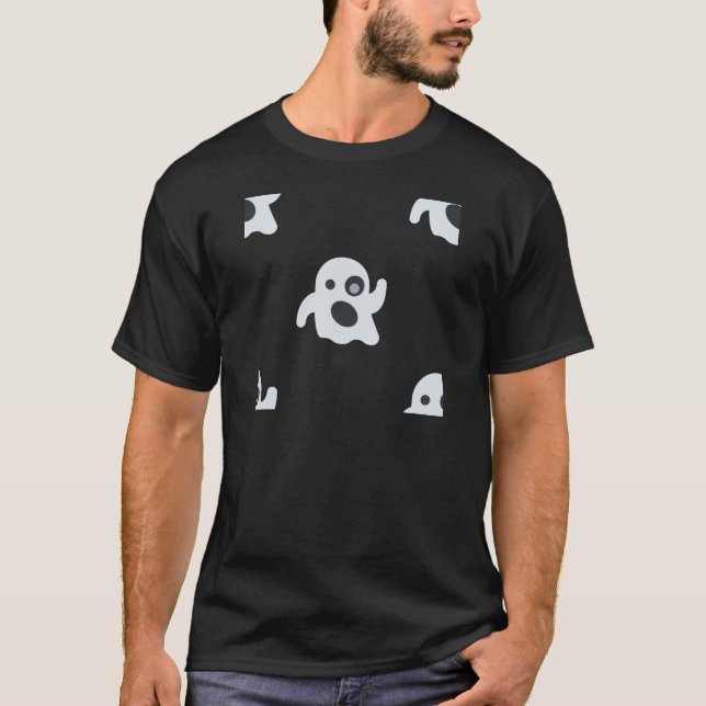 Camiseta fantasma emoji (Frente)