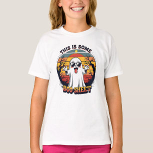 Camiseta Fantasma Engraçado “Boo Sheet” Halloween
