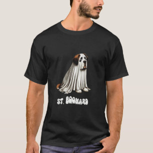 Camiseta Fantasma engraçado de Halloween do São Bernardo, S