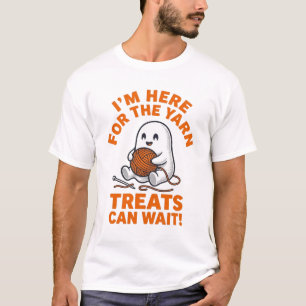 Camiseta Fantasma Engraçado de Tricô Desenho de Gravura Vin