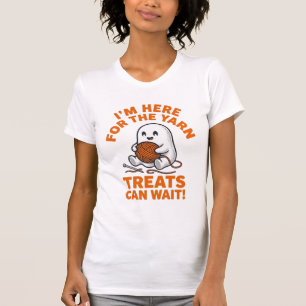 Camiseta Fantasma Engraçado de Tricô Desenho de Gravura Vin