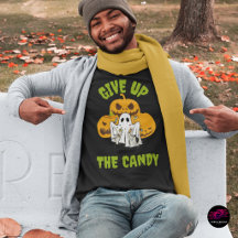 Fantasma Engraçado Desista Do Doce Dia Das Bruxas