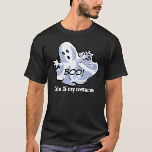 Camiseta Fantasma Engraçado Este É O Meu Teto Escuro De Cos