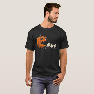 Camiseta Fantasma Engraçado Pumpkin Halloween