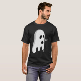 Camiseta Fantasma engraçado, traje de coração quebrado entr