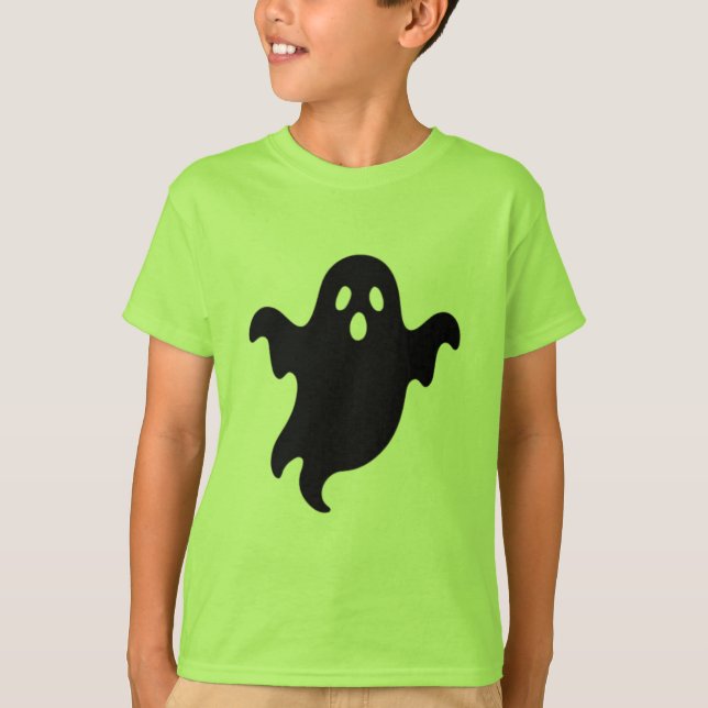 Camiseta Fantasma Escuro (Frente)