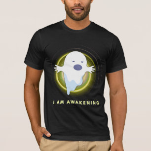 Camiseta Fantasma Espiritual Bonito - ESTOU ACORDANDO