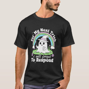 Camiseta Fantasma Esquecido Enviando Mensagens Engraçado Fa