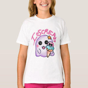 Camiseta Fantasma "Eu Grito" Personalizado com Arte de Cone