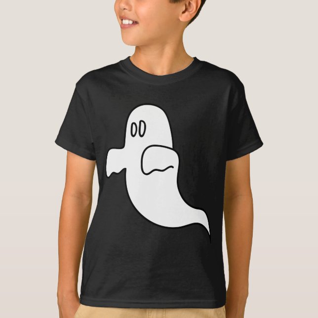 Camiseta fantasma, fantasmas, halloween (Frente)