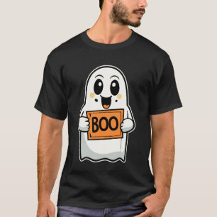 Camiseta Fantasma Fofo renda Bebê Fantasma Abóbora Café com