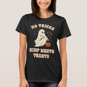Camiseta Fantasma Grávido Preguiçoso Truque Ou Vestido De T