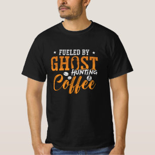 Camiseta Fantasma Hunter Alimentado Por Fantasma Caçando Co