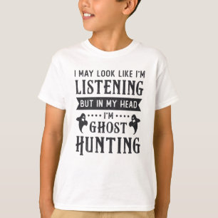 Camiseta Fantasma Hunter, sou Fantasma caçando Caça Paranor
