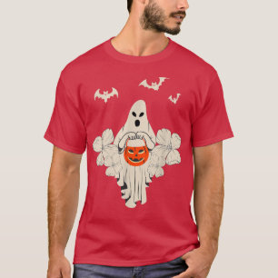Camiseta Fantasma Noiva Preguiçosa de Halloween Costume Fun