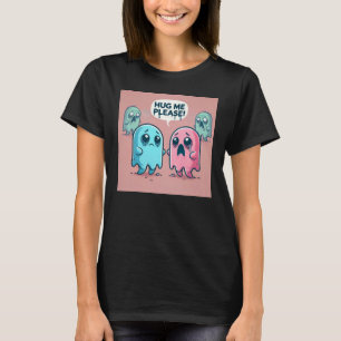 Camiseta Fantasma Rosa Bonita: Abraça-me! :( #15