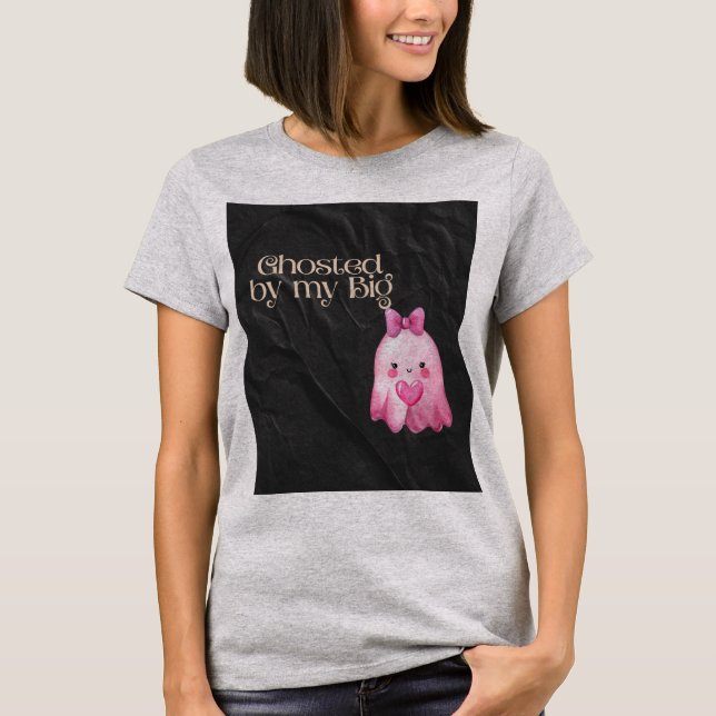 Camiseta Fantasmado pelo meu Dia das Bruxas da Grande Irman (Frente)